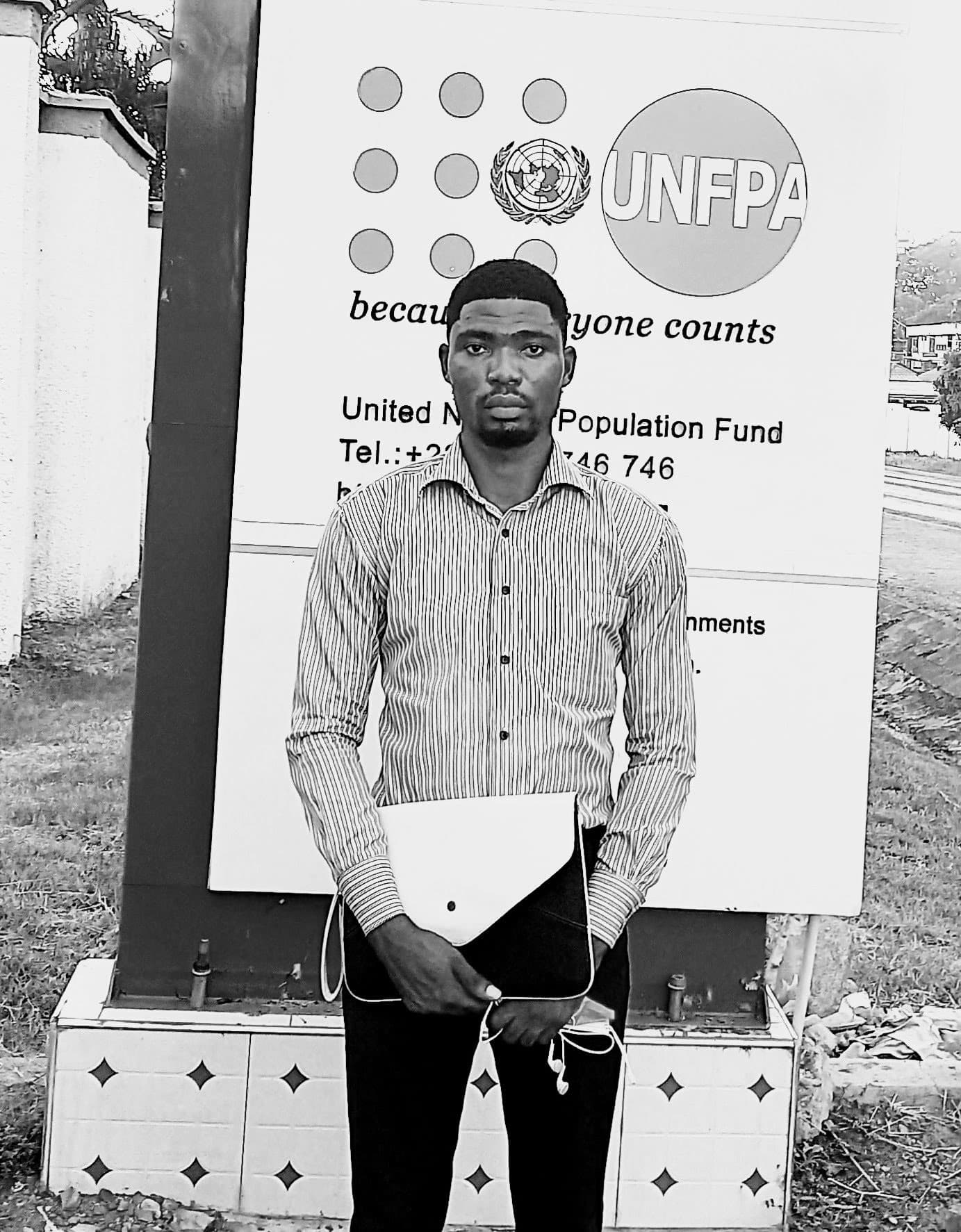 Richard at the United Nations Population Fund
